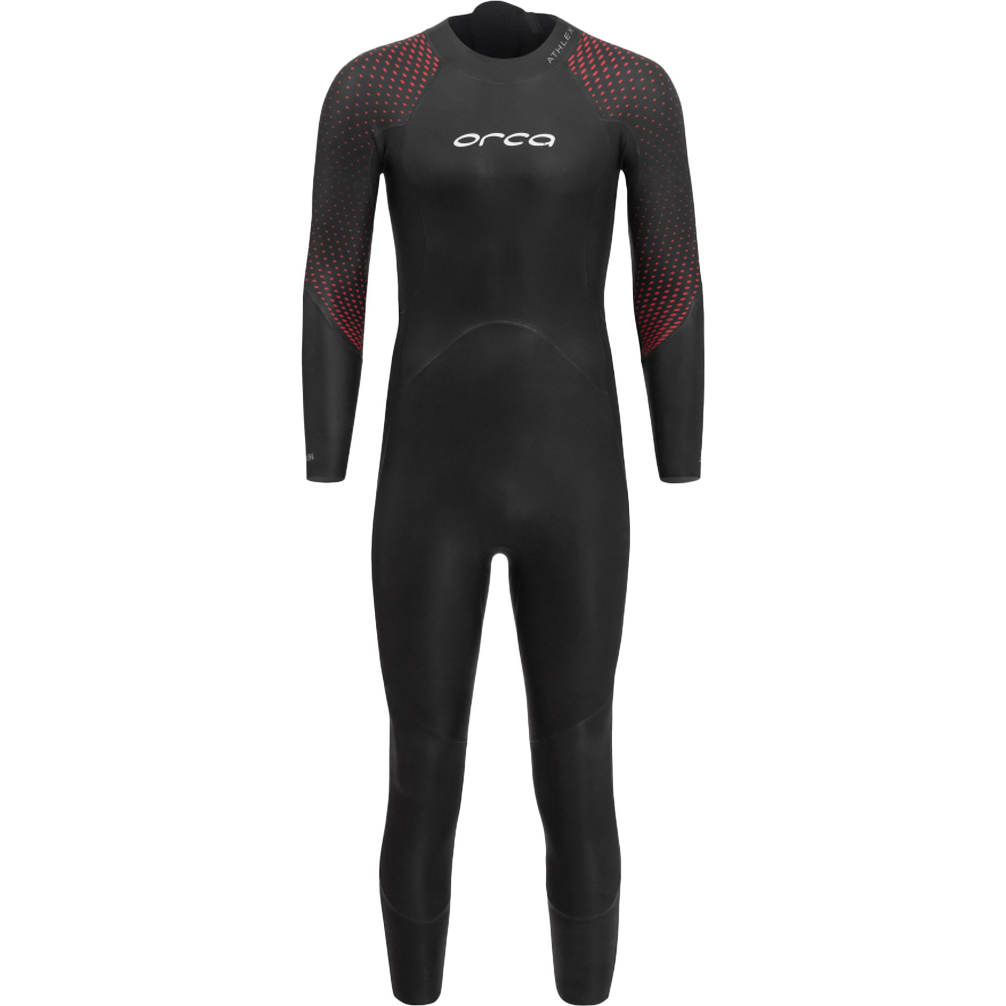 2024 Orca Mens Athlex Float Triathlon Wetsuit MN16TT44 Red Buoyancy